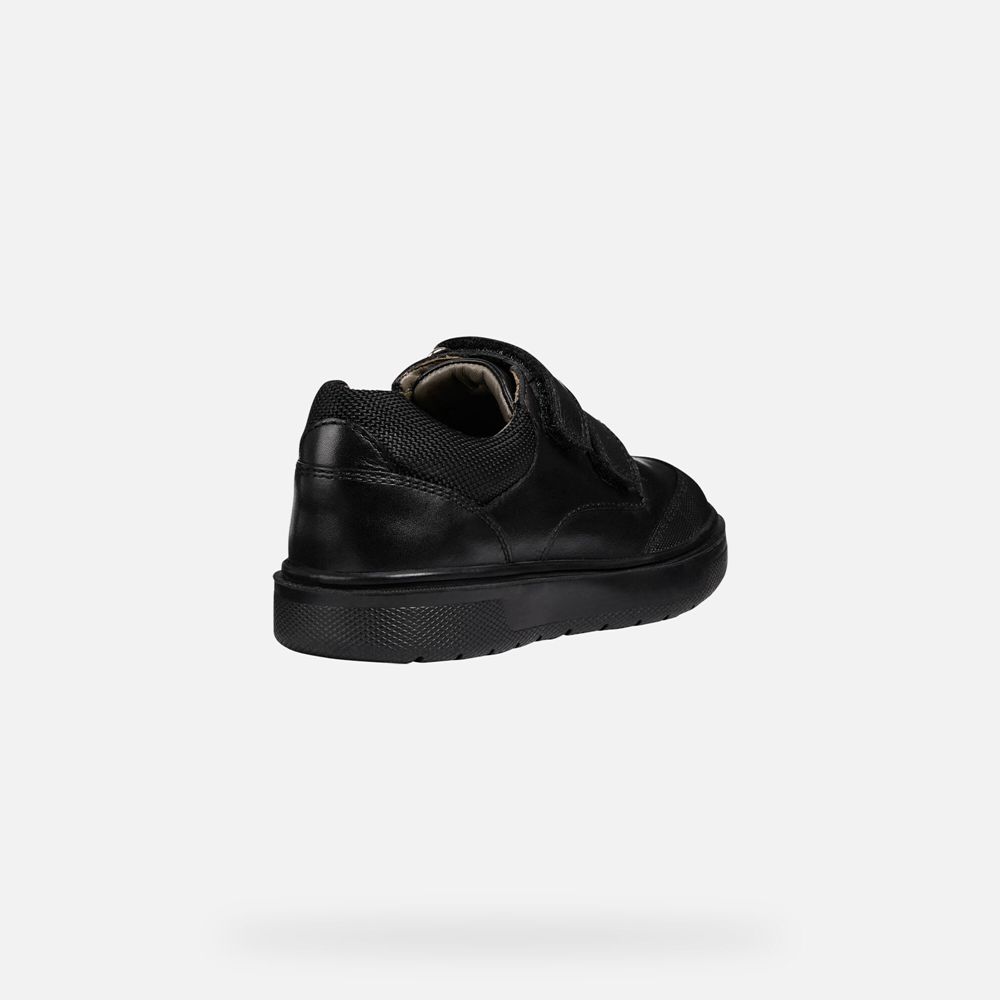 Geox Sneakers Black Riddock - Geox Boys Shoes - YKUAJR042